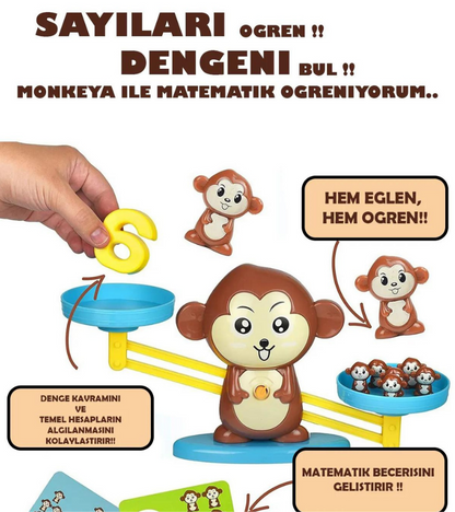 Elix™ Maymun matematik denge oyunu